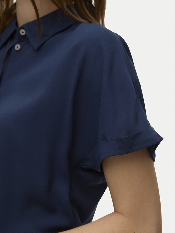 Vero Moda Vero Moda Košeľa Alice 10342668 Tmavomodrá Regular Fit