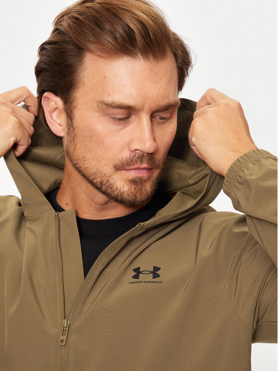 Under Armour Under Armour Jakna protiv vjetra UA Vibe Woven 1386555 Smeđa Regular Fit