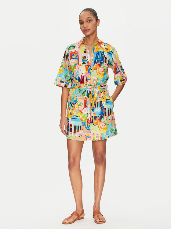 Seafolly Seafolly Nyári ruha Cuba 55442-DR Színes Relaxed Fit