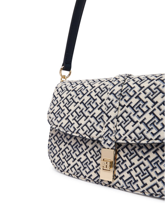 Tommy Hilfiger Tommy Hilfiger Torebka Th Heritage Conv Crossover Jacqu AW0AW19322 Granatowy