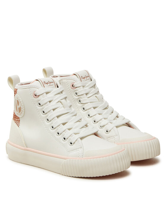 Pepe Jeans Pepe Jeans Кецове Ottis Young G PGS30608 Бял