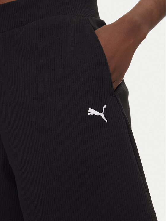 Puma Puma Pantaloni scurți sport ESS Elevated 5" 685026 Negru Regular Fit