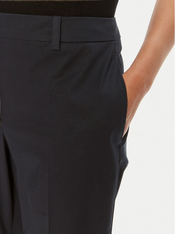 BOSS Boss Spodnie materiałowe Tachinoa 50490057 Granatowy Regular Fit
