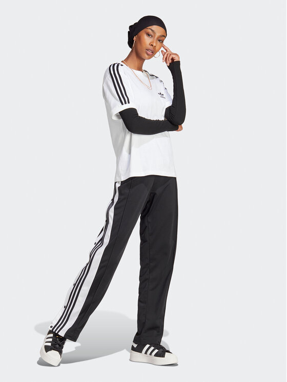 adidas adidas T-krekls Adicolor Classics 3-Stripes T-Shirt IB7410 Balts Regular Fit