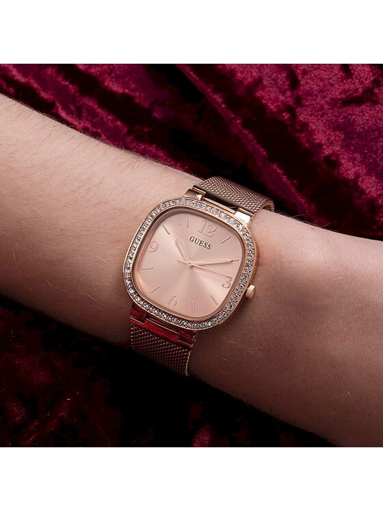 Guess Guess Zegarek GW0354L3 Różowe złoto