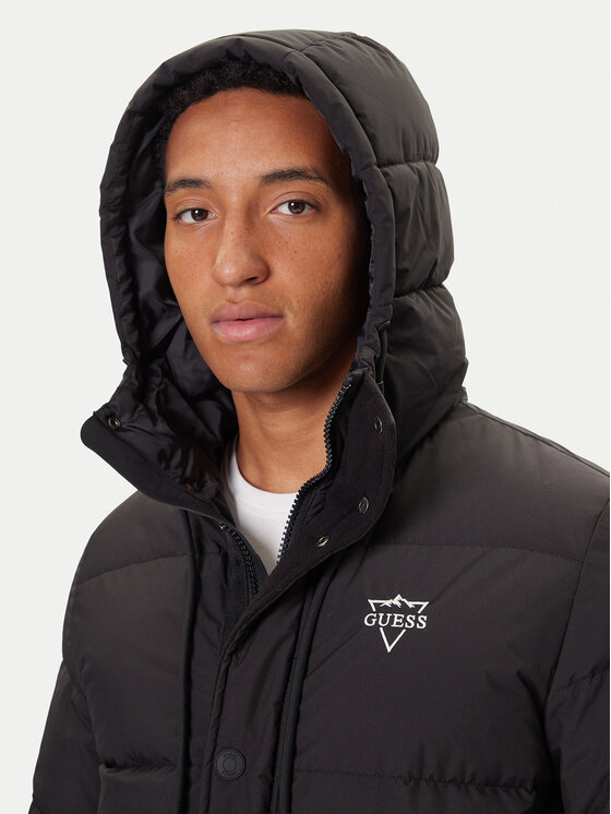 Guess Guess Daunenjacke M5BL0O W3282 Schwarz Regular Fit