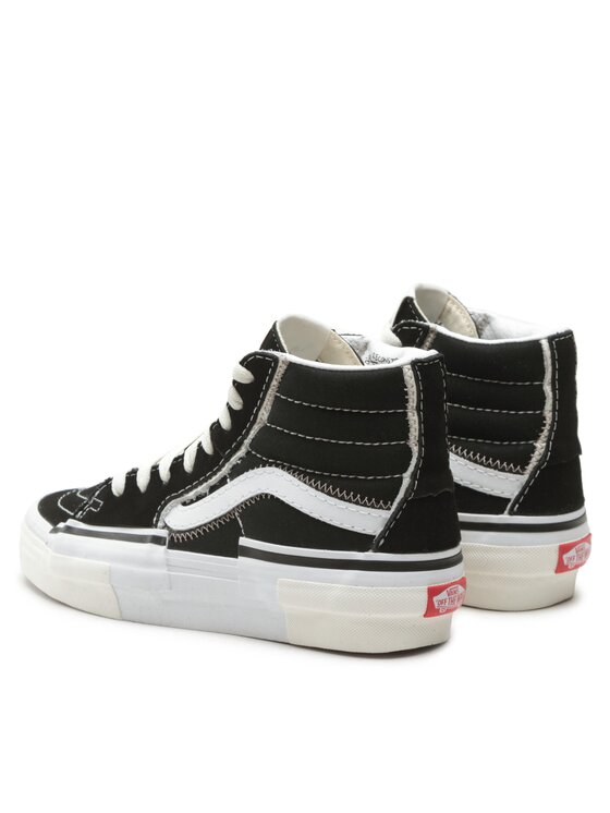 Vans Vans Πάνινα παπούτσια Sk8-Hi Reconstruct VN0005UK6BT1 Μαύρο