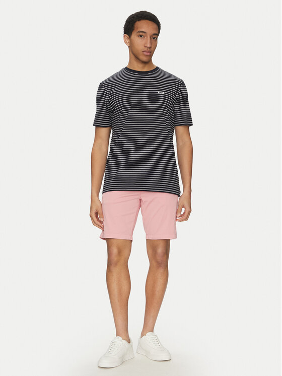 BOSS BOSS Šortky z materiálu 50536723 Růžová Slim Fit