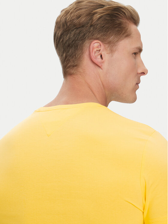 Tommy Hilfiger Tommy Hilfiger T-shirt MW0MW10800 Giallo Slim Fit