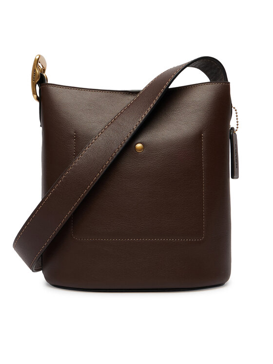 Coach Coach Borsetta Bleecker Bucket Bag 21 CCX07 Marrone
