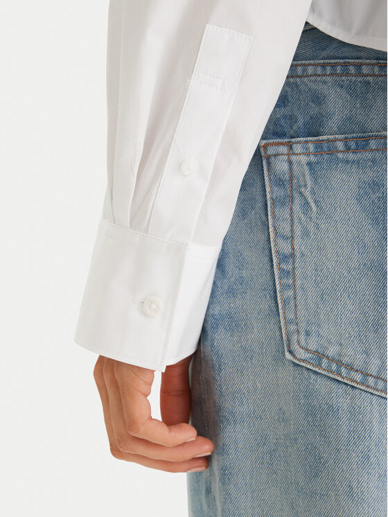 Calvin Klein Jeans Calvin Klein Jeans Hemd LV047F148G Weiß Relaxed Fit