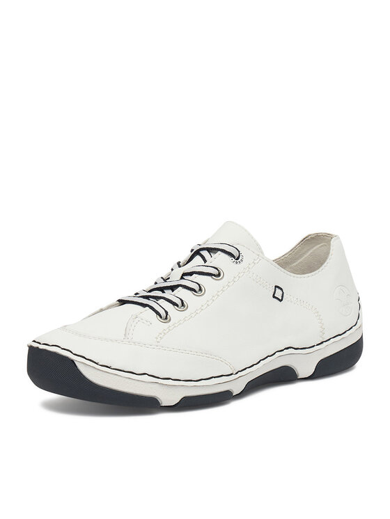 Rieker Rieker Pantofi 55901-80 Alb