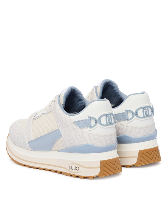 Liu Jo Liu Jo Sneakersy Maxi Wonder 91 BA6011 TX518 Szary