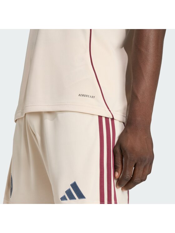 adidas adidas Koszulka techniczna Ajax Amsterdam 25/26 Third Jersey Beżowy Slim Fit