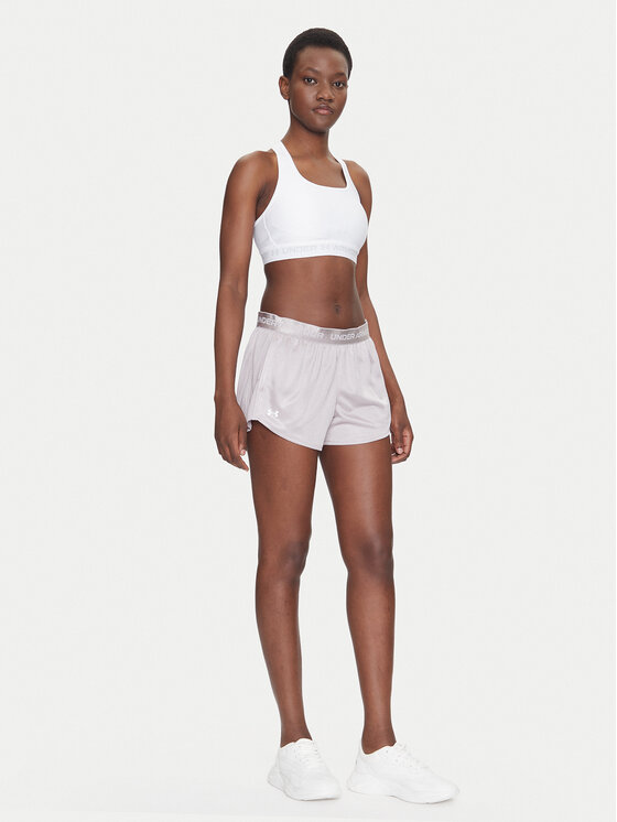 Under Armour Under Armour Sportske kratke hlače Tech™ Play Up Shine 1389883 Bež Regular Fit