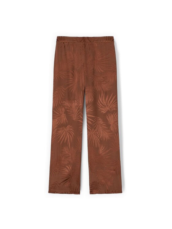 Motivi Motivi Pantaloni di tessuto P087Q004534N0V2 Marrone Over Fit