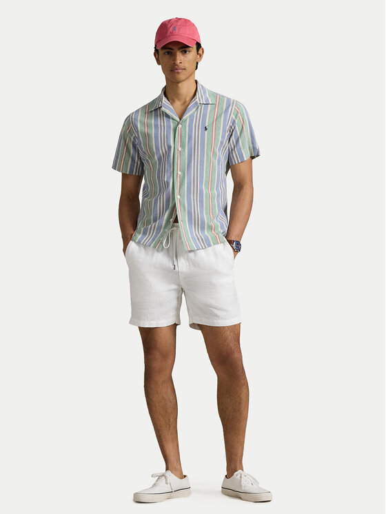 Polo Ralph Lauren Polo Ralph Lauren Marškiniai 710965813002 Mėlyna Classic Fit