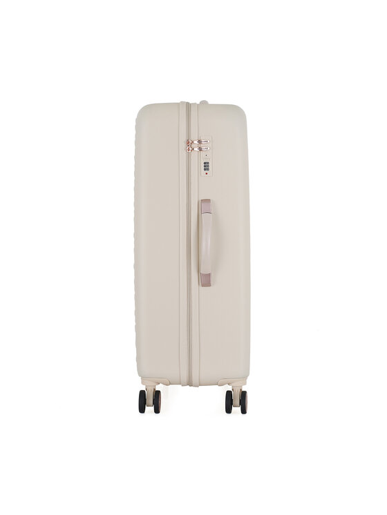 Semi Line Semi Line Голям куфар T5791-3 Екрю