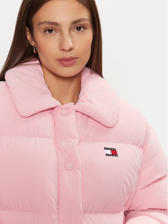 Tommy Jeans Tommy Jeans Pernata jakna DW0DW20390 Ružičasta Regular Fit