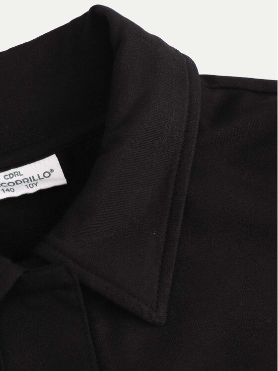 Coccodrillo Coccodrillo Felpa ZC4132202MGJ Nero Regular Fit