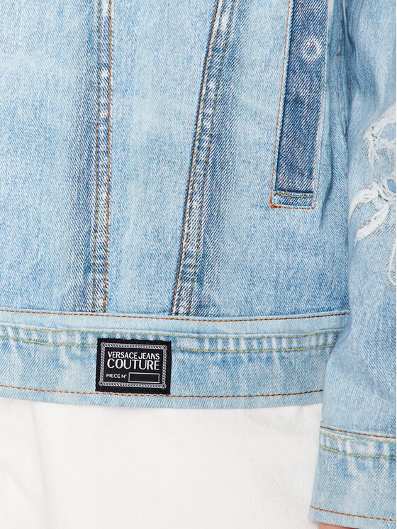 Versace Jeans Couture Versace Jeans Couture Giacca di jeans 74HAS44P Blu Regular Fit