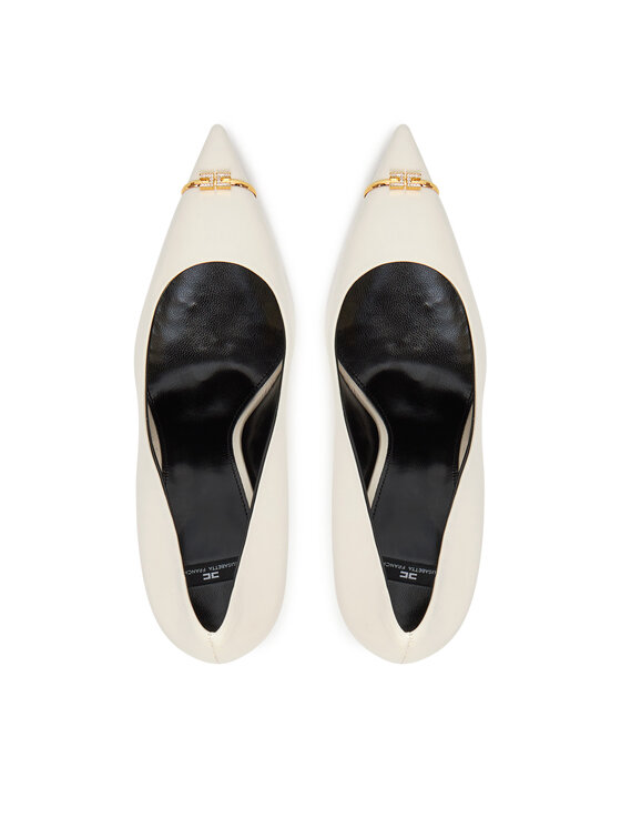 Elisabetta Franchi Elisabetta Franchi Pantofi cu toc subțire SA-74L-52E2-V500 Bej