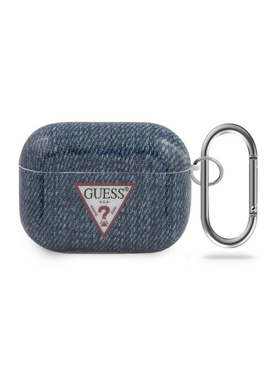 Guess Guess Etui na słuchawki AirPods Pro Niebieski