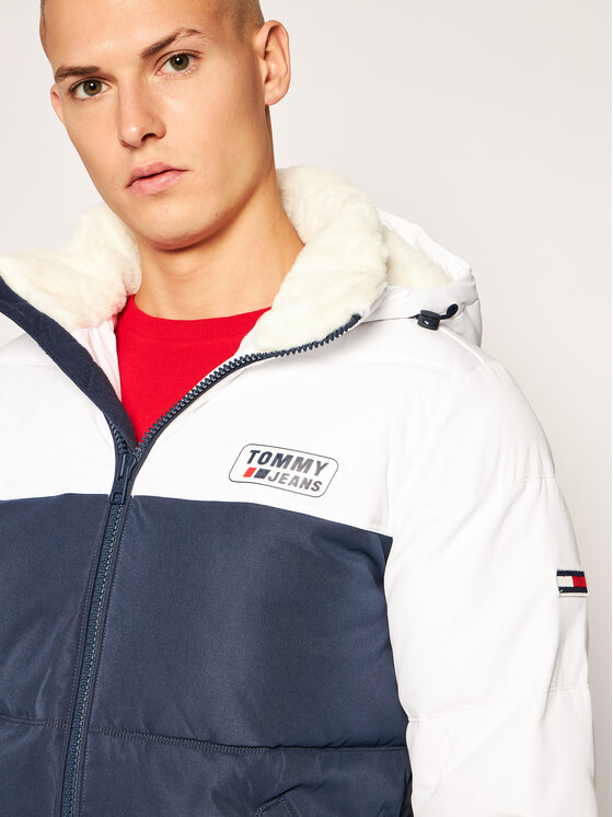 Tommy Jeans Daunenjacke Tjm Colorblock DM0DM08753 Bunt Regular Fit Modivo.at