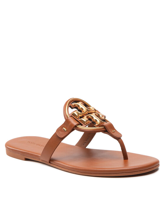 Tory Burch Tory Burch Japonki Miller 136593 Brązowy