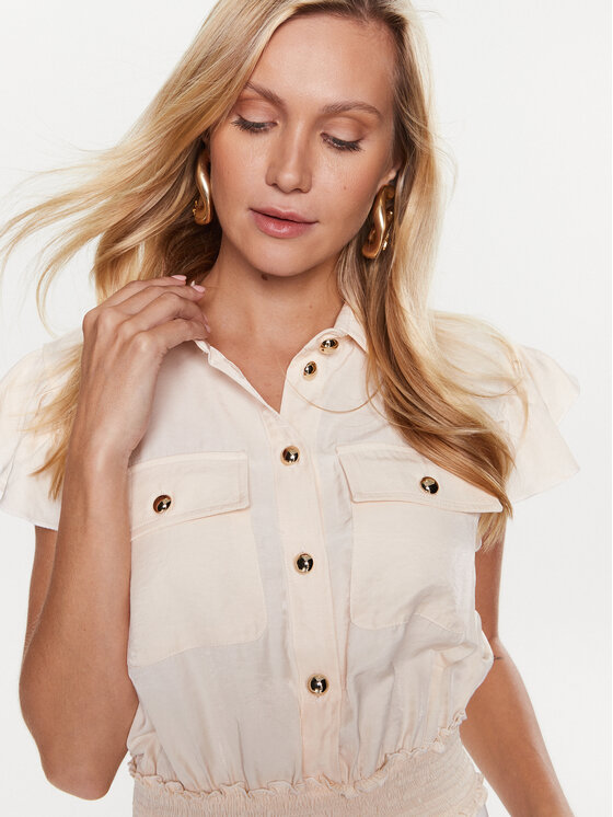 Liu Jo Liu Jo Bluse WA3210 T3407 Beige Regular Fit
