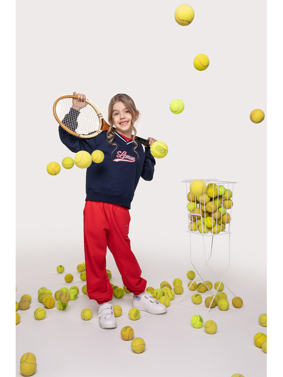 Lemon Explore Lemon Explore Bluza WL3132102CPG-015 Granatowy Regular Fit