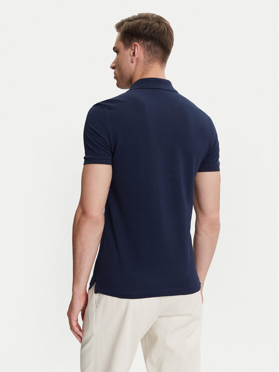Lacoste Lacoste Polokošeľa PH4012 Tmavomodrá Slim Fit