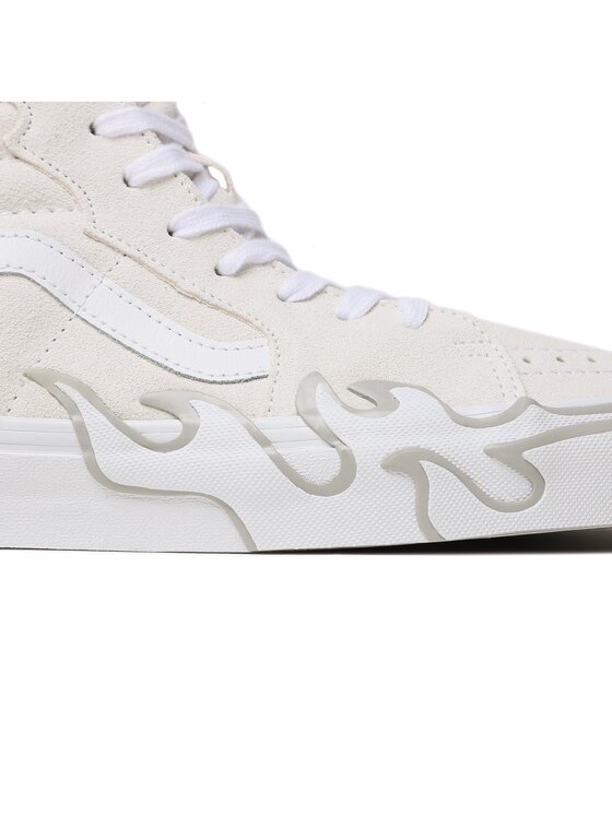 Vans Vans Sneakersy Sk8-Hi Flame VN0005UJWWW1 Écru