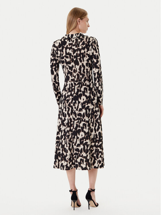 Morgan Morgan Rochie tip cămașă 252-RITALA Negru Regular Fit