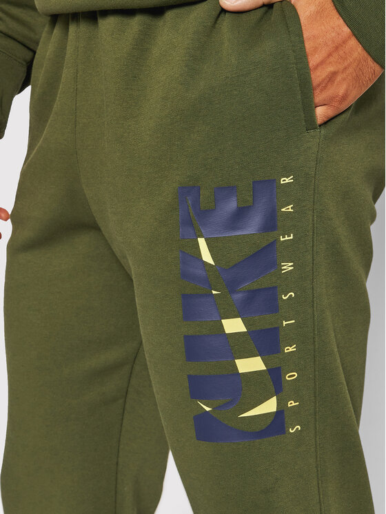 Nike Nike Treniņtērps Sportswear Graphic DD5242 Zaļš Regular Fit