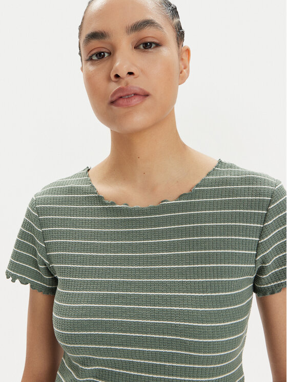 ONLY ONLY Tricou Anits 15253651 Verde Regular Fit
