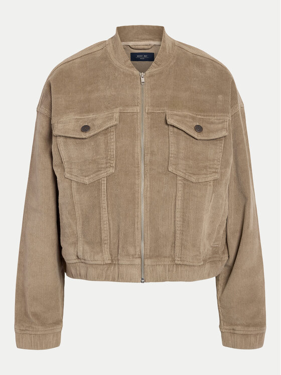 Noisy May Noisy May Übergangsjacke Cord Jade 27032673 Beige Regular Fit