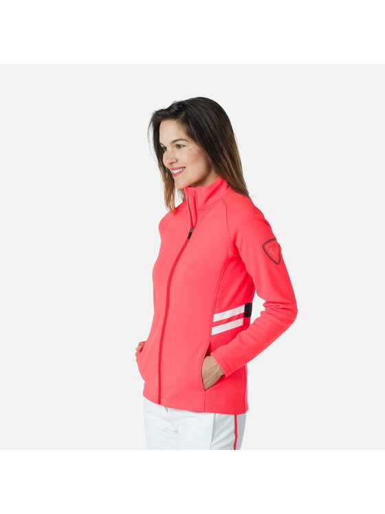 Rossignol Rossignol Bluza techniczna W Hero Classique Clim Czerwony Regular Fit