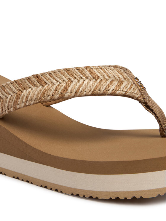 Tommy Hilfiger Tommy Hilfiger Flip flop Rope Strap FW0FW09197 Bej