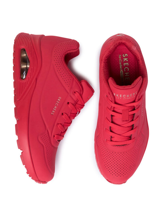 Skechers Sneakersy Stand On Air 73690 RED Czerwony Modivo.pl