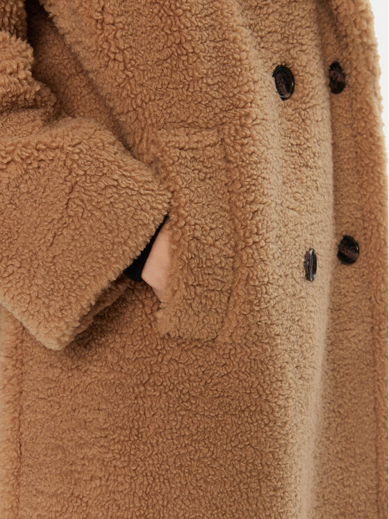 JOOP! JOOP! Kożuch 58 JW244C154 30044229 Beżowy Regular Fit