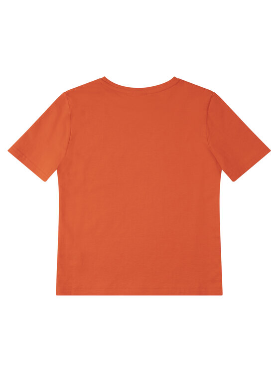 Boss Boss T-Shirt J25E63 S Oranžová Regular Fit