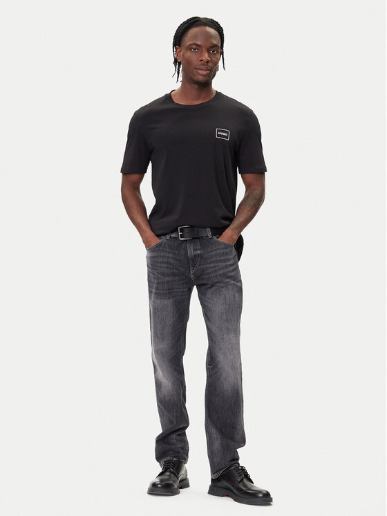 HUGO HUGO Set dveh majic Dugopak 50548566 Črna Regular Fit
