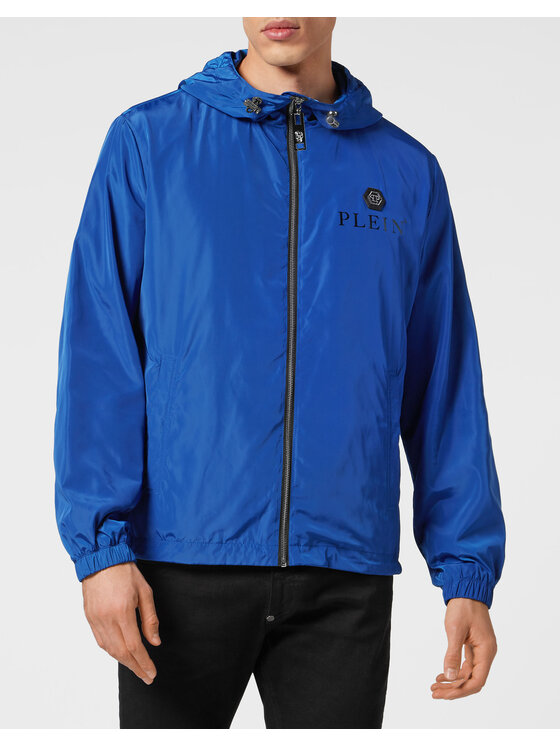 PHILIPP PLEIN PHILIPP PLEIN Giubbotto piumino 101 Celeste Regular Fit