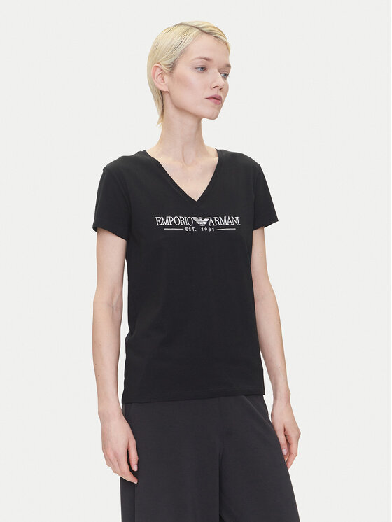 Női Póló Emporio Armani Underwear, Méret: XL, Fekete, EW000409 AF10881 UC001