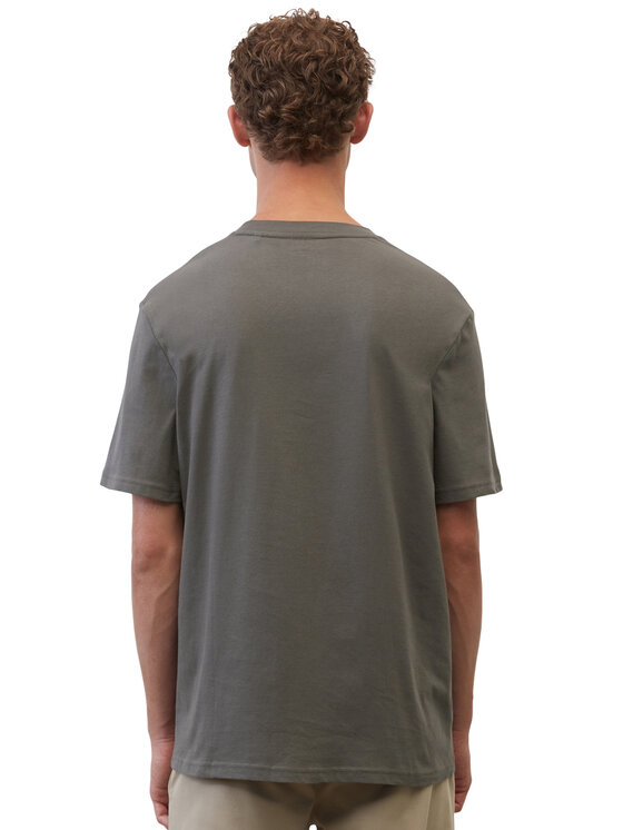 Marc O'Polo Marc O'Polo T-Shirt B21201251052 Szary Regular Fit