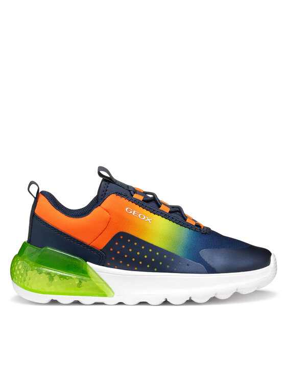 Sneakers Geox J Activart Illuminus J45LYA 02A9J C0749 S Bleumarin