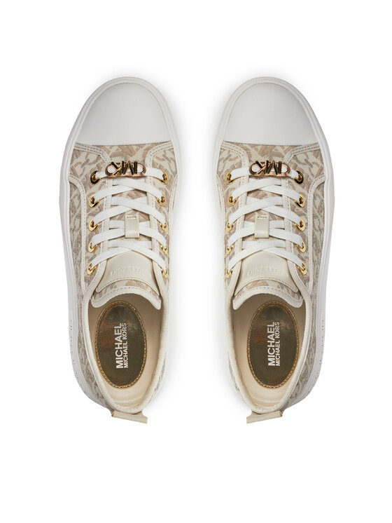 MICHAEL Michael Kors MICHAEL Michael Kors Кеди Evy Lace Up 43H3EYFS1B Бежевий