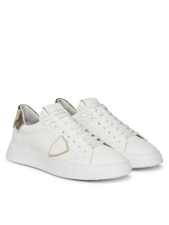 Philippe Model Philippe Model Sneakersy Veau Camou Striching A012221 BTLU VCB3 VEAU Bílá
