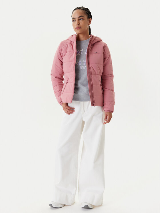 Tommy Jeans Tommy Jeans Giacca di transizione DW0DW20959 Rosa Slim Fit